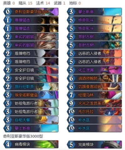 《炉石传说》补水战卡组攻略:深度解析,轻松上手补水战策略 《炉石传说》补水战卡组攻略:深度解析,轻松上手补水战策略