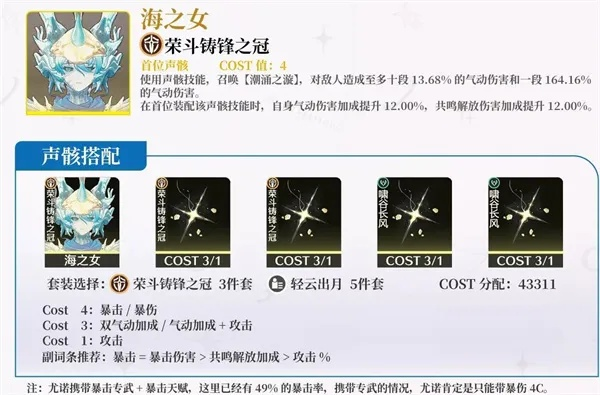 《鸣潮》尤诺成长必备！揭秘尤诺养成攻略及材料清单