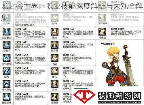 《龙之谷世界》职业一览：深度解析各职业特色与玩法攻略