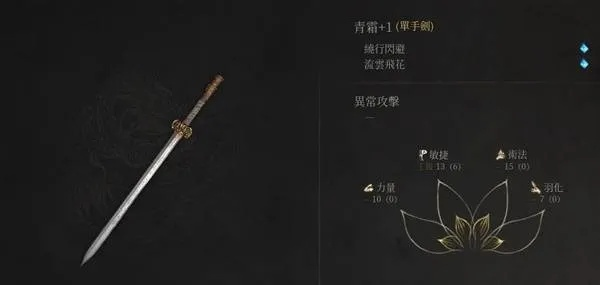 《明末渊虚之羽》单手剑技能解析：揭秘高强输出秘籍