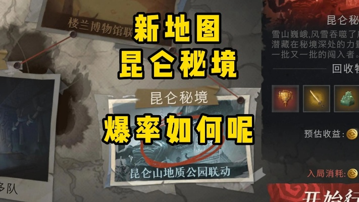 昆仑秘境极限侧门攻略：左全地图小抄揭秘，探索新玩法！