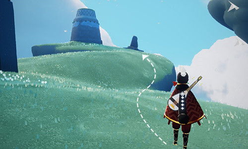 云顶浮石间的冥想，光遇的心灵之旅