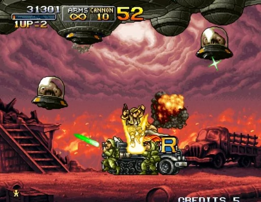 合金弹头 6 无敌版内置金手指，重温经典射击游戏的极致体验