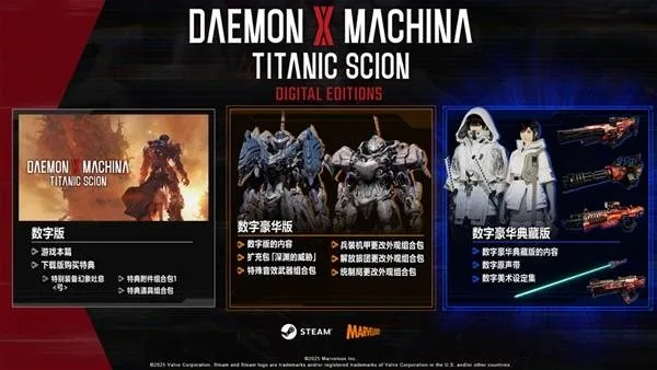 《机甲战魔神话之裔》预购攻略：揭秘独家奖励与版本差异，抢先体验！