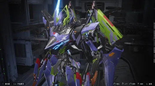 《解限机》矛隼初号机涂装秘籍：独家配色方案深度解析