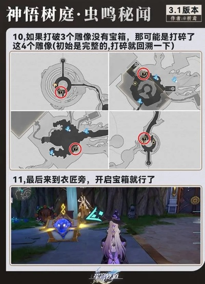 《崩坏星穹铁道》3.3虫鸣秘闻攻略:揭秘解谜新技巧,轻松通关攻略分享 《崩坏星穹铁道》3.3虫鸣秘闻攻略:揭秘解谜新技巧,轻松通关攻略分享