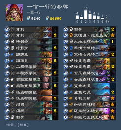 炉石传说火凤奇迹贼卡组攻略:揭秘全新胜率奇招 炉石传说火凤奇迹贼卡组攻略:揭秘全新胜率奇招