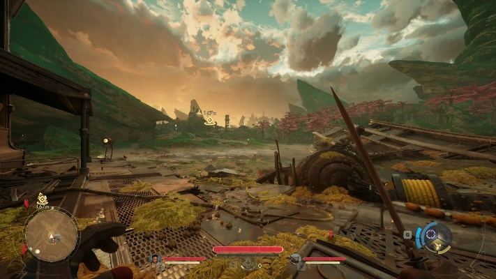 《天外世界2》4K光追画质极限挑战，RTX 5090显卡帧率极限揭秘！