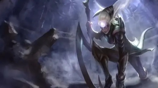 戴安娜与暗黑女武神，英雄联盟中的神秘交织