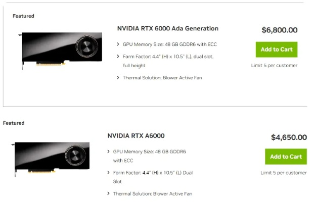 NVIDIA RTX RPO 6000显卡惊降14%，5.7万入手专业级新宠