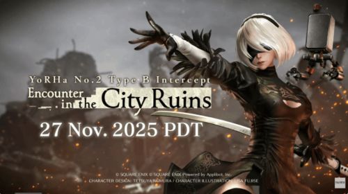 《最终幻想7》蒂法美艳联动《尼尔》机械纪元，跨界融合新体验