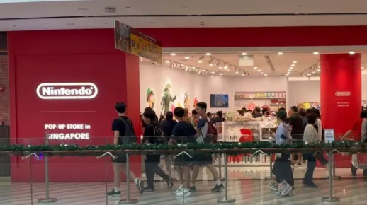 任天堂新加坡横空出世，万代分公司华丽变身！