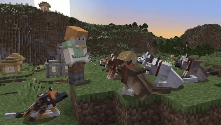 《我的世界》Mounts of Mayhem 12月大更新，狂野坐骑新体验来袭