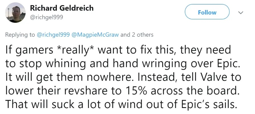 Epic老板误导玩家,Valve开发者怒斥真相揭露! Epic老板误导玩家,Valve开发者怒斥真相揭露!