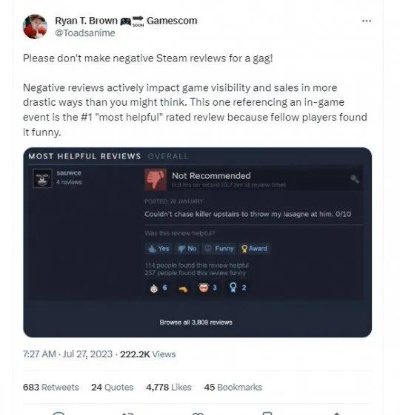 玩家热切呼吁Steam新功能，集体声援升级体验必看