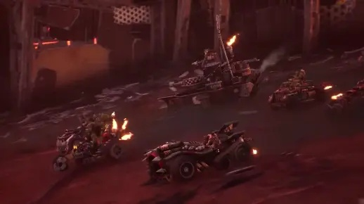 《战锤40K: 极速狂飙》免费更新震撼来袭，全新载具与地图激情释放！