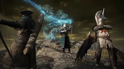 反差萌爆表！《艾尔登法环：黑夜君临》送葬者新姿势惊艳登场