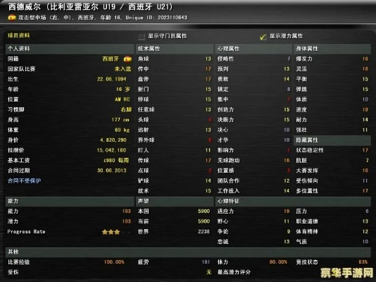 FM2012妖人中场怎么选？5个被低估的隐形大腿实战测试全解析