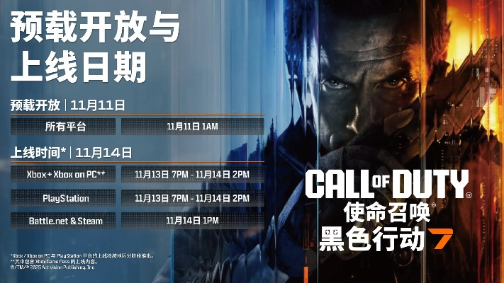 《使命召唤：黑色行动7》免费试玩，独家首发体验新惊喜
