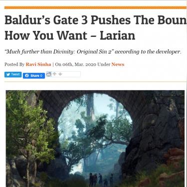 神界引擎革新，博得3升级新篇章