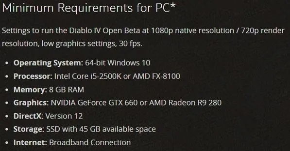 暗黑3配置要求2025最新实测，低画质能玩？高帧率爽刷竟只要这配置？