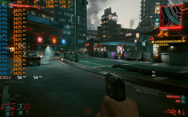 FSR Redstone测试画质飞跃，赛博朋克2077视觉革新震撼来袭