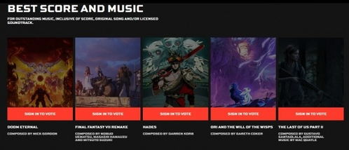 2025年TGA“玩家之声”首轮投票盛大启动，共筑游戏新篇章