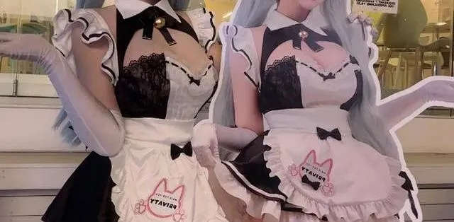 韩国Coser蕾丝包臀裙惊艳秀，粉丝致谢见证中韩文化交流新高度