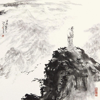 云起天地英雄,谁提画笔描壮志