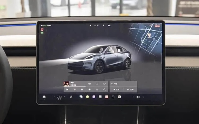 特斯拉Model Y小改款震撼来袭，16英寸2K巨幕刷新视觉体验