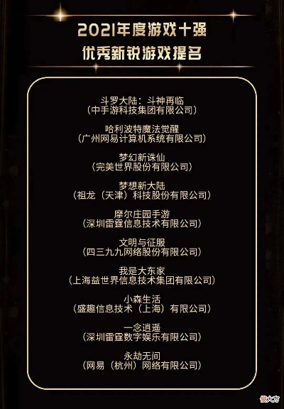 年度人气国单评选揭晓，共赴游戏盛宴！