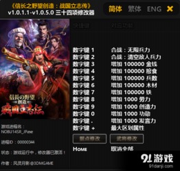 信长野望12修改器到底能不能用?老玩家实测3款工具的实战效果与风险避坑 信长野望12修改器到底能不能用?老玩家实测3款工具的实战效果与风险避坑