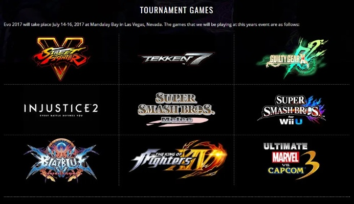 EVO2017到底藏了多少格斗游戏圈的「传世密码」 EVO2017到底藏了多少格斗游戏圈的「传世密码」