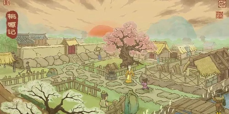 桃源村日志：国风像素种田新体验，畅游田园诗意人生