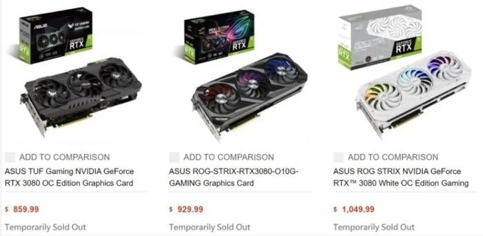 显卡涨价狂潮席卷,微星领涨,华硕技嘉跟进再创新高 显卡涨价狂潮席卷,微星领涨,华硕技嘉跟进再创新高