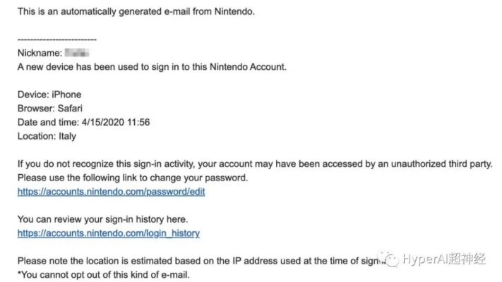 任天堂官方诈骗邮件揭秘,警惕陷阱! 任天堂官方诈骗邮件揭秘,警惕陷阱!