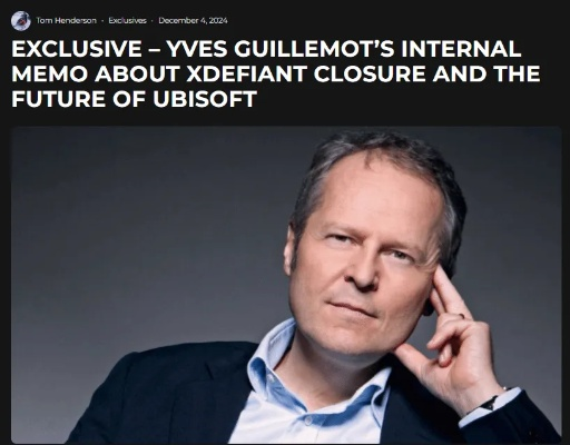 育碧CEO辞职呼声高涨，工会失望透顶，期待值归零