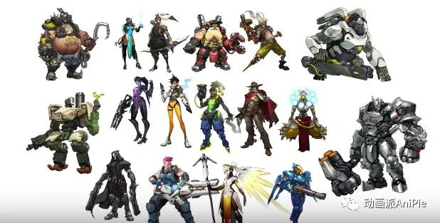 《守望先锋》角色进化揭秘：未来风采更性感升级