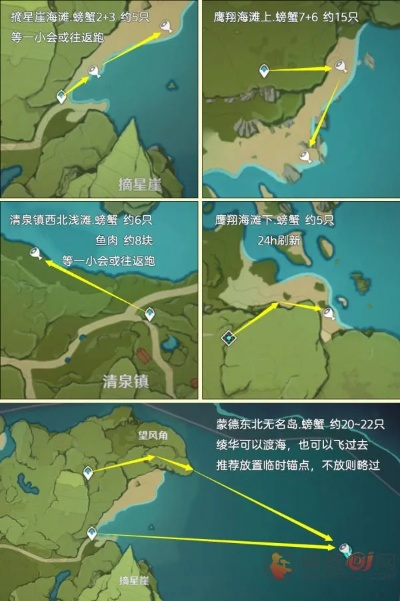 蟹岛螃蟹刷新机制揭秘,3条高效率采集路线实测对比 蟹岛螃蟹刷新机制揭秘,3条高效率采集路线实测对比