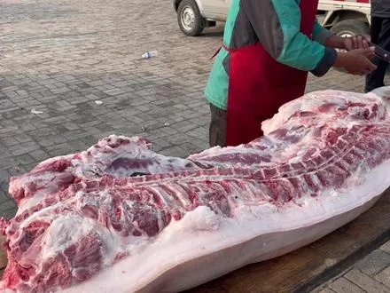 东北人年货无处安放,500斤肉一天三顿吃到愁 东北人年货无处安放,500斤肉一天三顿吃到愁