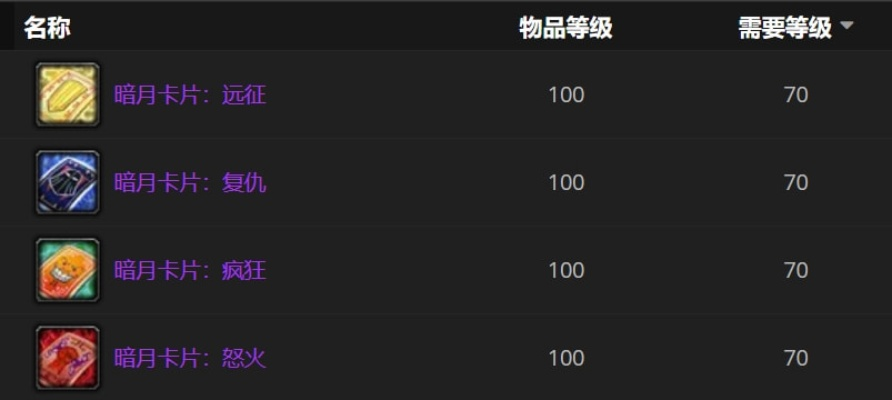 2025暗月卡片终极指南，哪张才是你的版本答案？