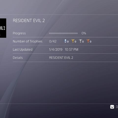 想成生化危机9白金党？全奖杯列表流出，难度超乎你想象！