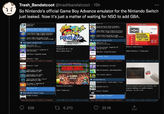 爷青回实锤！任天堂经典GBA掌机复活迹象？新商标曝光引期待