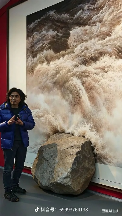 初步修复！价值380万元被泼墨画作，墨迹以黑水覆盖重创作