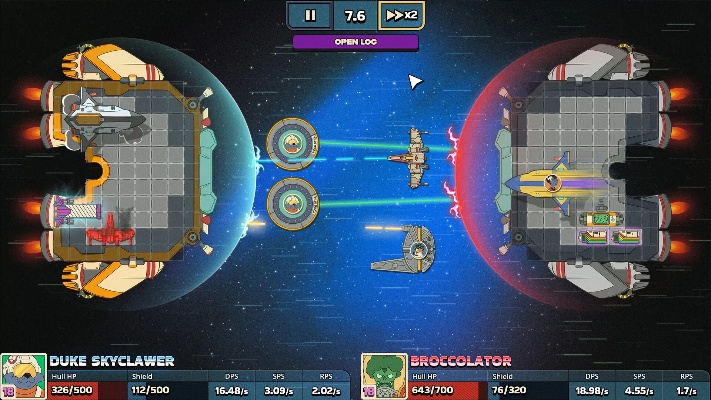 科幻迷别错过！星舰乱斗发售，背包管理+太空乱斗自走棋超爽体验