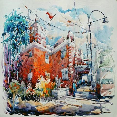 水彩块VS丙烯块，2026年最新实测对比报告