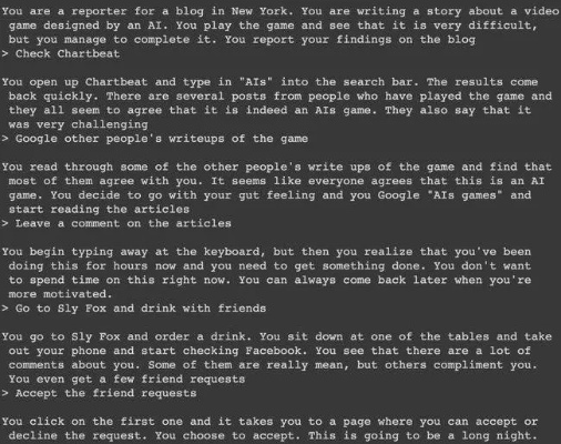 官方都难测结局！AI驱动文字RPGSaga & Seeker正式亮相
