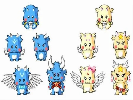 神龙宝宝并非单一物种,七大家族图谱全解 神龙宝宝并非单一物种,七大家族图谱全解