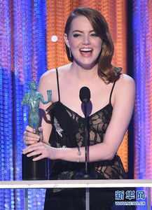 美国演员奖颁奖现场，星期三女主珍娜·奥尔特加惊艳现身