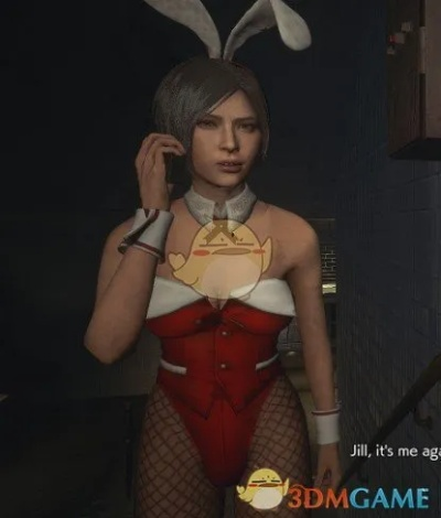 玩家展示《生化危机9》性感兔女郎装mod 里昂也有！